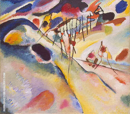 Landscape 1913 By Wassily Kandinsky