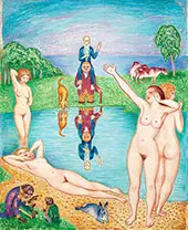Return to the Playgrounds of Youth 1924 By Nils Dardel