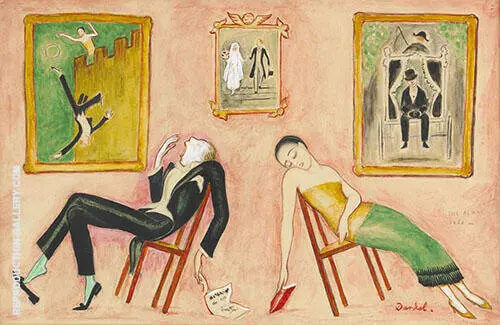 Family Idyll 1923 By Nils Dardel