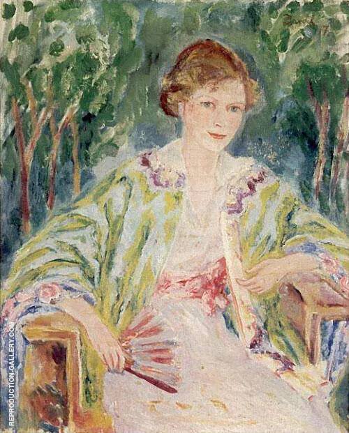 Nita Wallenberg 1917 By Nils Dardel