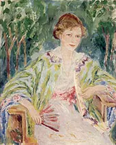 Nita Wallenberg 1917 By Nils Dardel