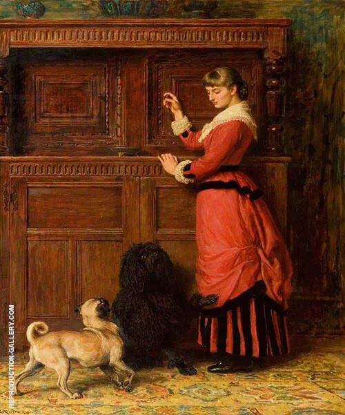 Cupboard Love 1881 By Briton Riviere