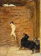 A Blockade Runner By Briton Riviere