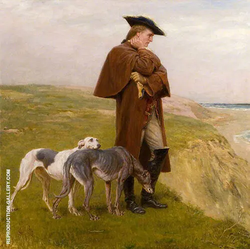 An Exile of the 45 By Briton Riviere
