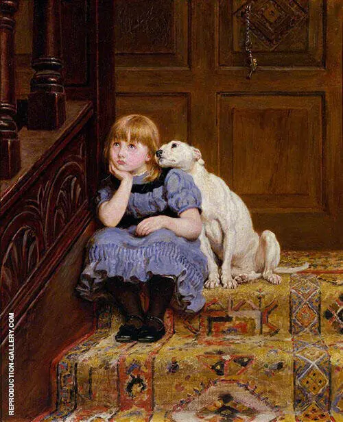 Sympathy 1878 By Briton Riviere