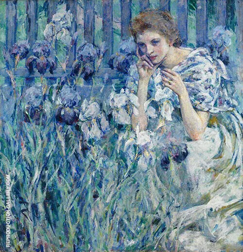 Fleur De Lis By Robert Lewis Reid