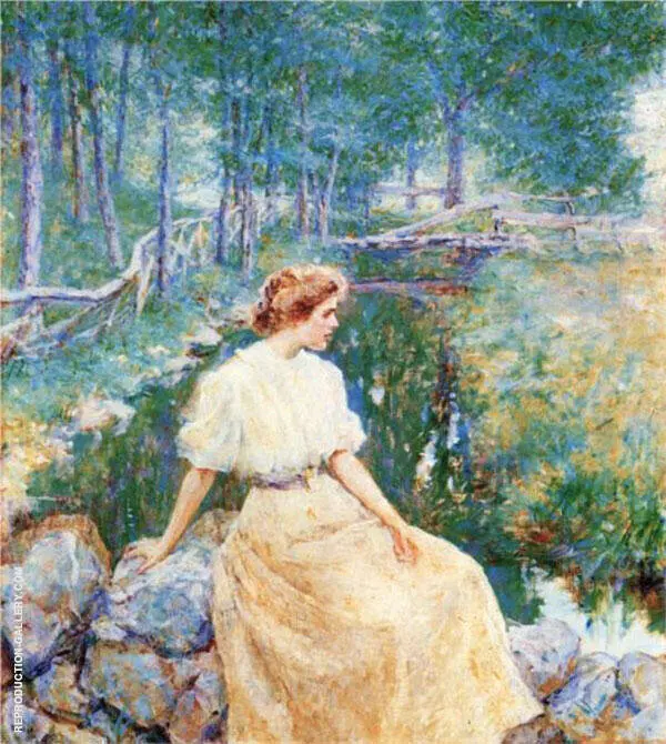 Spring 1906 By Robert Lewis Reid