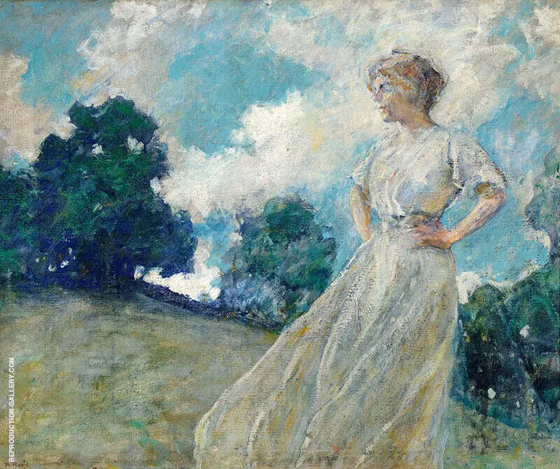 Summer Breezes 1910 By Robert Lewis Reid