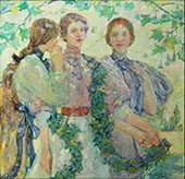 The Trio 1898 By Robert Lewis Reid