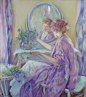 The Violet Kimono 1911 By Robert Lewis Reid