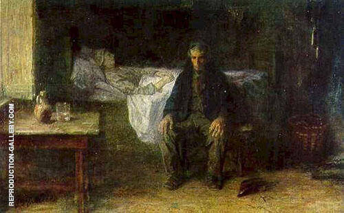 Alone in The World 1881 by Jozef Israels | Oil Painting Reproduction