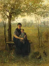 The Madonna of Drenthe By Jozef Israels