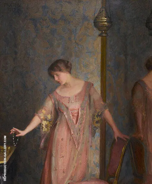 Rose and Blue 1913 By William Paxton