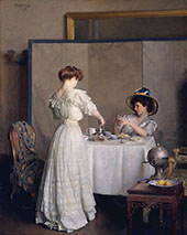 Tea Leaves 1909 By William Paxton