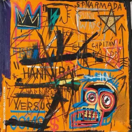 Hannibal By Jean-Michel-Basquiat