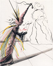 The Illusionist By Salvador Dali