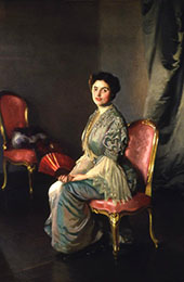 The Red Fan 1906 By William M Paxton