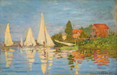 Regatta at Argenteuil c1872 By Claude Monet