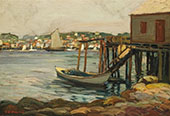 Boothbay Harbor 1904 By Edward Willis Redfield