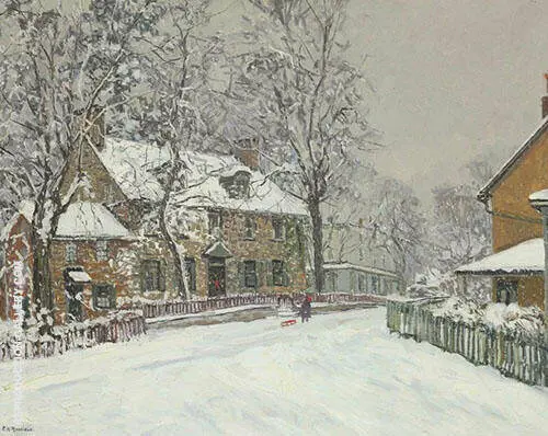 Christmas Morning 1932 By Edward Willis Redfield