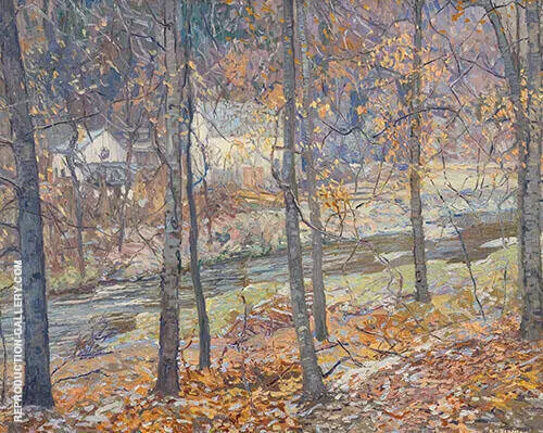Frosty Morning 1933 By Edward Willis Redfield
