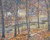 Frosty Morning 1933 By Edward Willis Redfield