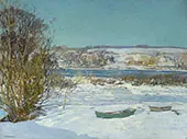 Frozen Creek By Edward Willis Redfield