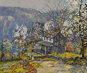 House in Point Pleasant By Edward Willis Redfield