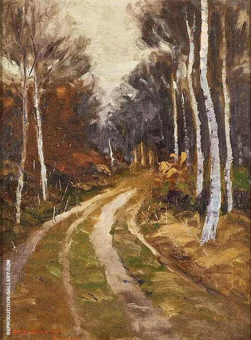 In The Forest of Fontainebleau 1900 By Edward Willis Redfield