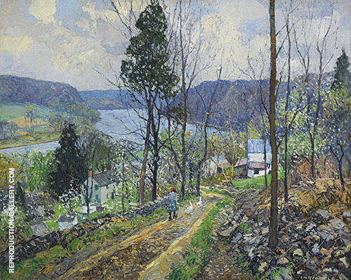 Road to The River 1920 | Oil Painting Reproduction