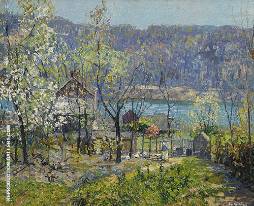 Spring at Point Pleasant 1934 | Oil Painting Reproduction