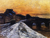 The Bridge at Joinville By Edward Willis Redfield