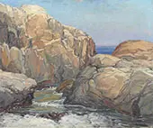 The Rocky Coast By Edward Willis Redfield