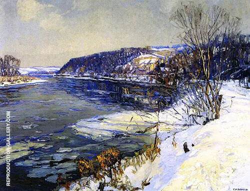 The Upper Delaware 1918 By Edward Willis Redfield
