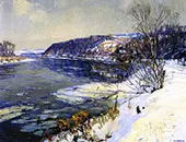 The Upper Delaware 1918 By Edward Willis Redfield