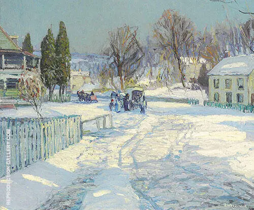 The Village Store 1908 By Edward Willis Redfield