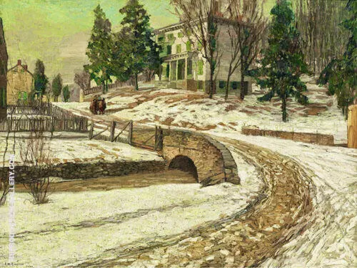 The White House 1909 By Edward Willis Redfield