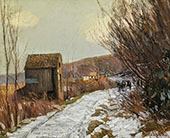 Winter Road By Edward Willis Redfield