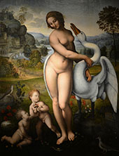 Leda and the Swan By Leonardo da Vinci