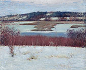 Connecticut River Meadow and Forest By Edmund William Greacen