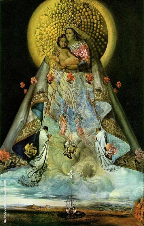 Virgin of Guadalupe 1959 By Salvador Dali