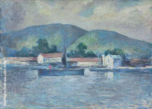 Lake Scene 1941 By Edmund William Greacen