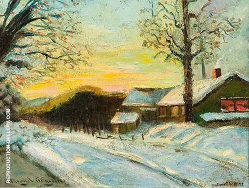 Short Hills 1901 By Edmund William Greacen