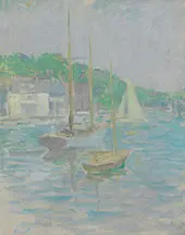 Southport Harbor 1925 By Edmund William Greacen