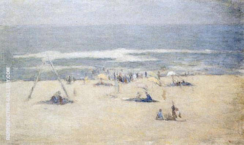 The Beach at East Hampton Long Island | Oil Painting Reproduction