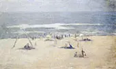 The Beach at East Hampton Long Island By Edmund William Greacen