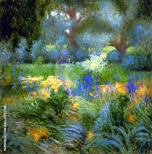 The Old Garden by Edmund William Greacen | Oil Painting Reproduction
