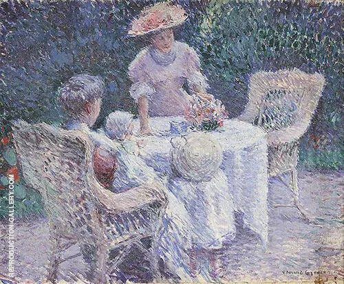 The Tea Table By Edmund William Greacen