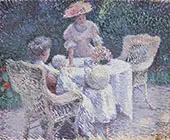 The Tea Table By Edmund William Greacen