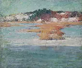 Winter Marshes By Edmund William Greacen